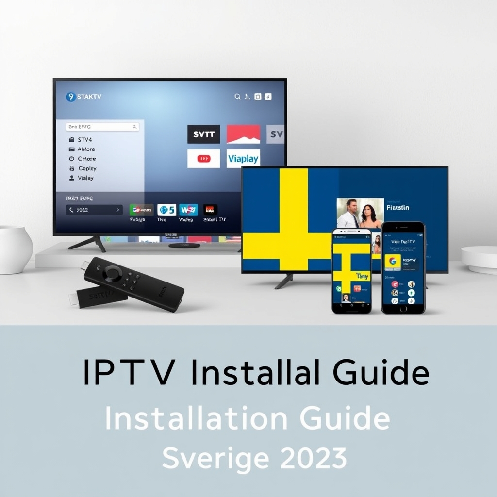 IPTV Installation Guide Sverige 2025: Komplett Setup för Alla Enheter