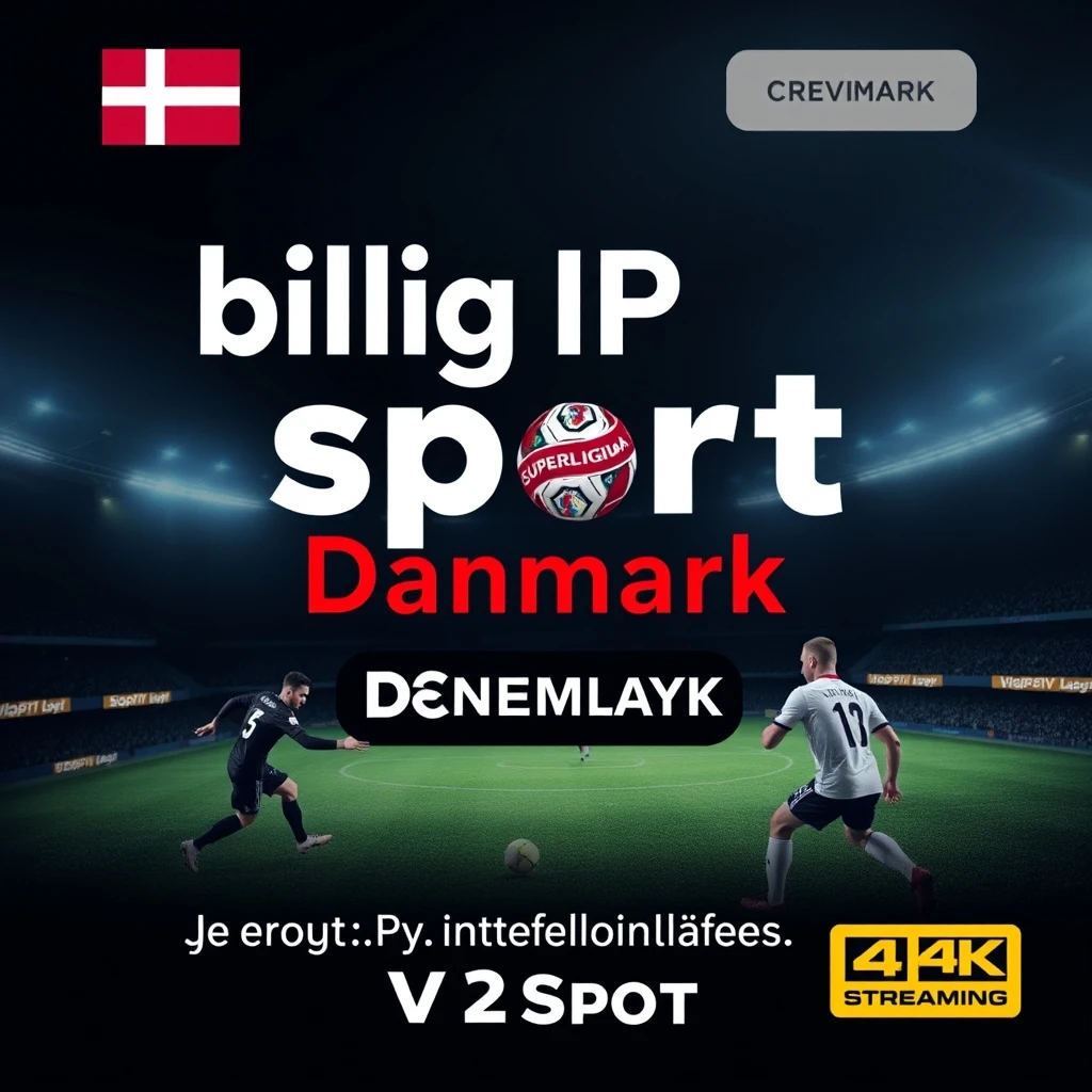 Billig IPTV Sport Danmark: Superliga uden 500 kr/md