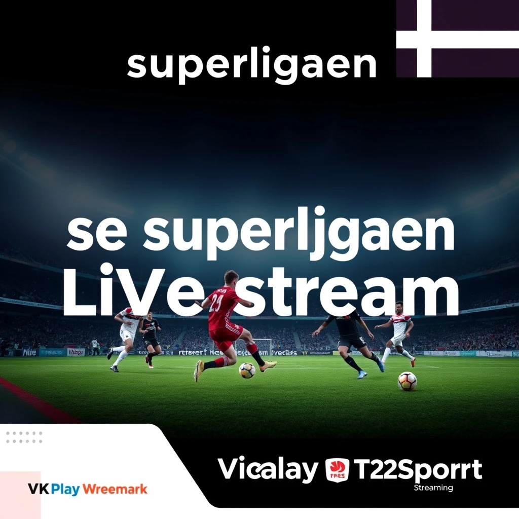 Se Superligaen Live Stream 2026 (149 kr/md) — 4K & Anti-Freeze